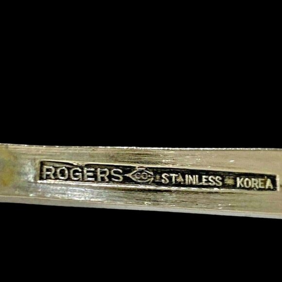 Roger's Co Casa Vista Artisan Spoon Open Ring Size 7 Vintage Stainless Steel - Picture 12 of 13